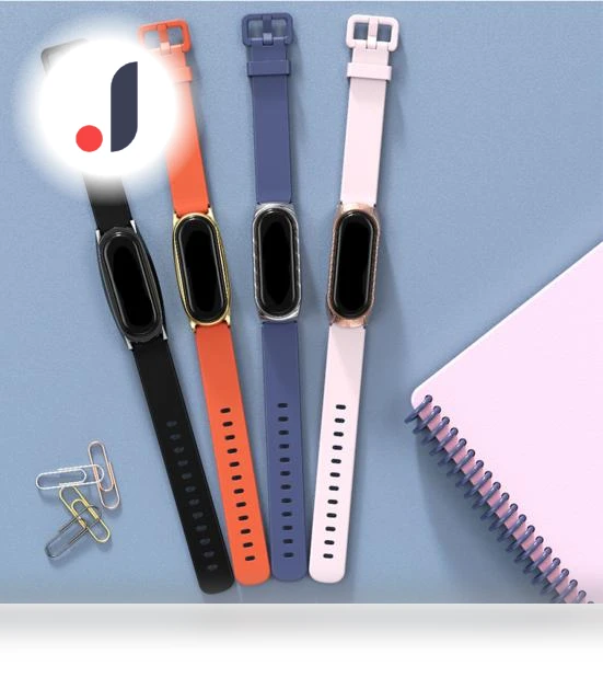 Waterproof Soft Silicone Smart Watch Strap — Wearable Accessories, Vela