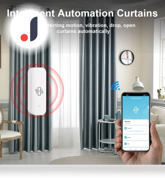 WiFi Vibration Sensor — Smart Home Security, goodsale