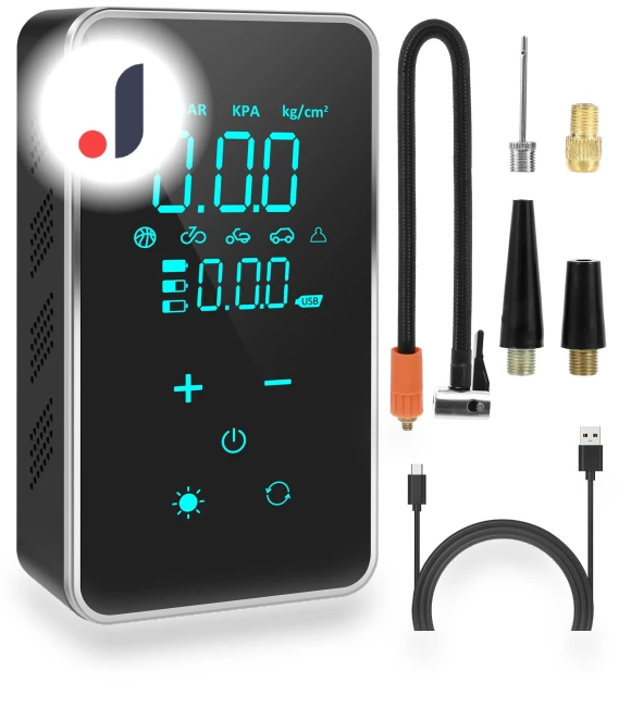 Wireless Air Compressor with Touch Screen — Inflation Devices, JOHO