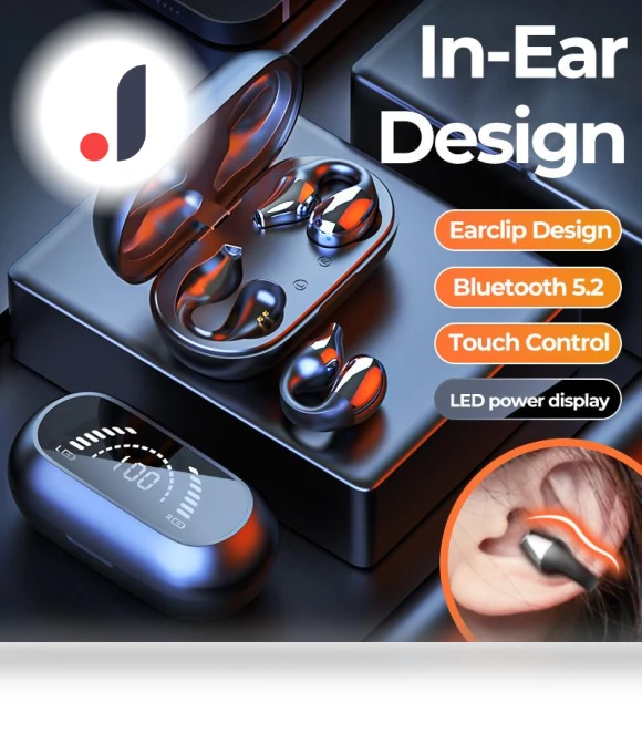 Wireless Bone Conduction Headphones — Over-Ear Headphones, Junmaocun