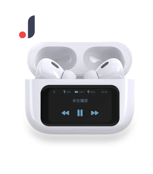 Wireless Smart Headphones with Touch Screen — Over-Ear Headphones, Junmaocun