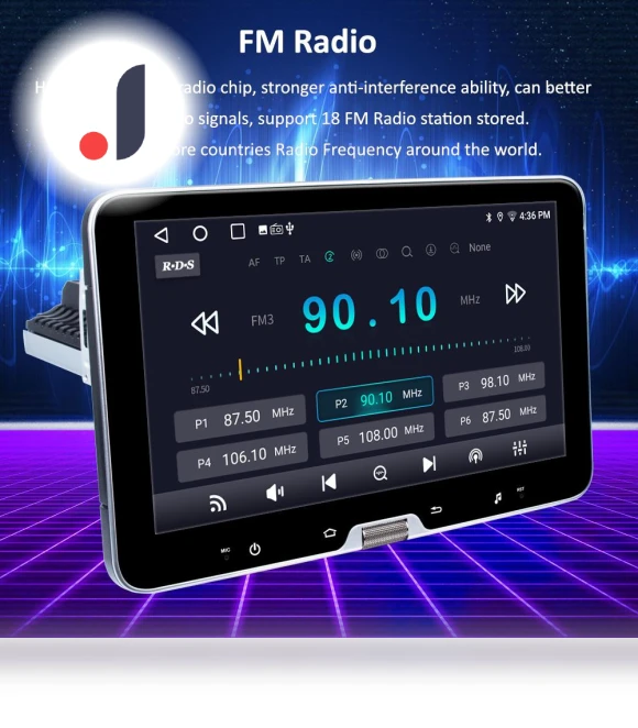 10-inch Car Multimedia Player — Stereo Receivers, Home Of Auto Parts