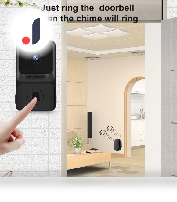 1080P Smart Doorbell — Smart Home Security, Factory Discount Outlet