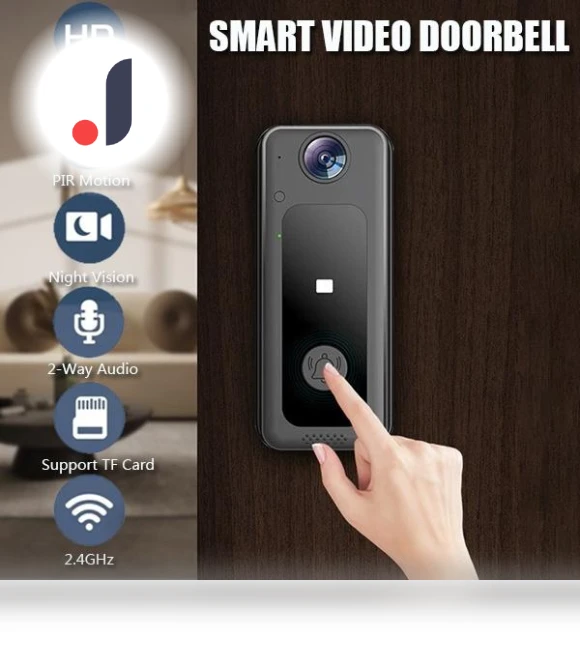 1080P Smart Wireless Video Doorbell — Smart Home Security, Home Sales Outlet