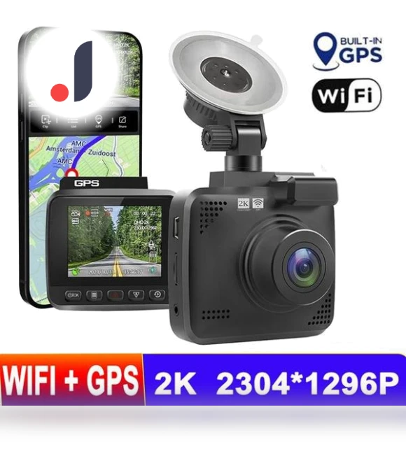 2K UHD Wi-Fi GPS Dash Cam — Rearview Cameras for Cars, Jessica Miya
