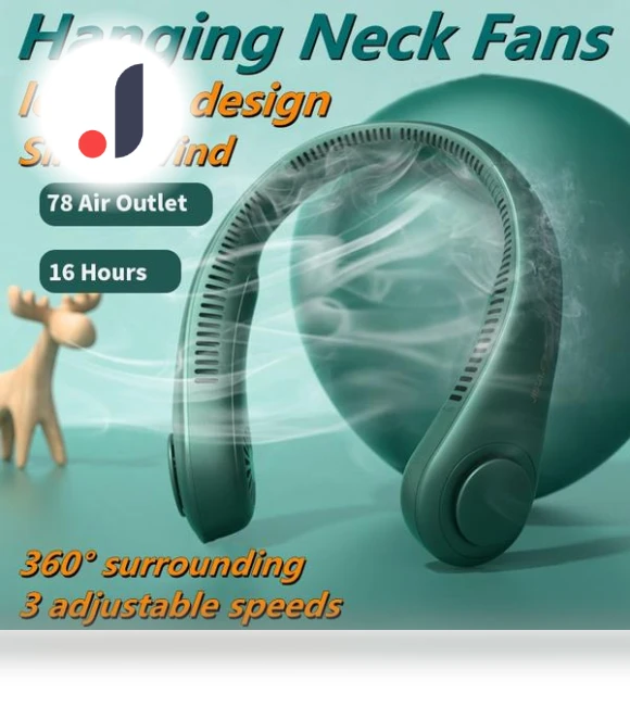 360° Neck Cooling Fan — Portable Cooling Solutions, Carrefour online