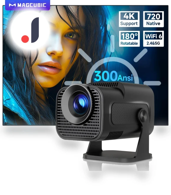 4K WiFi HD Android Smart Home Theater Portable Mini Projector — Home Theater Projectors, ZPG