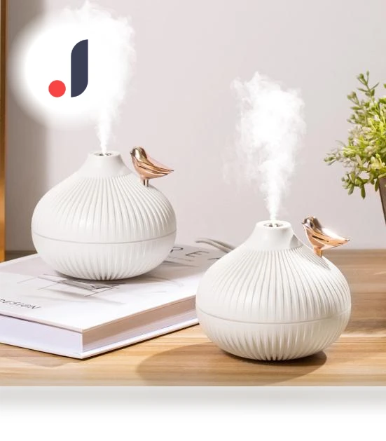 Air Humidifier with Essential Oil Diffuser and LED Lighting — Air Moisturizers, Enjoy Smart Home