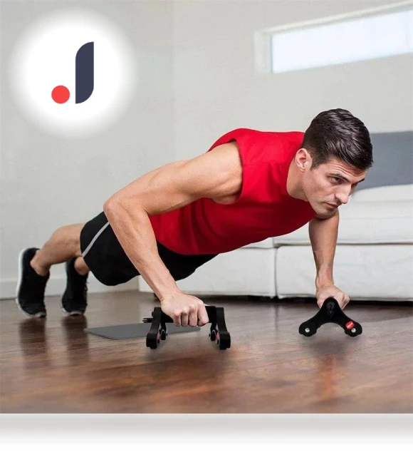 Automatic Silent Triple Ab Roller — Core & Ab Trainers, Binchi Keji Travel