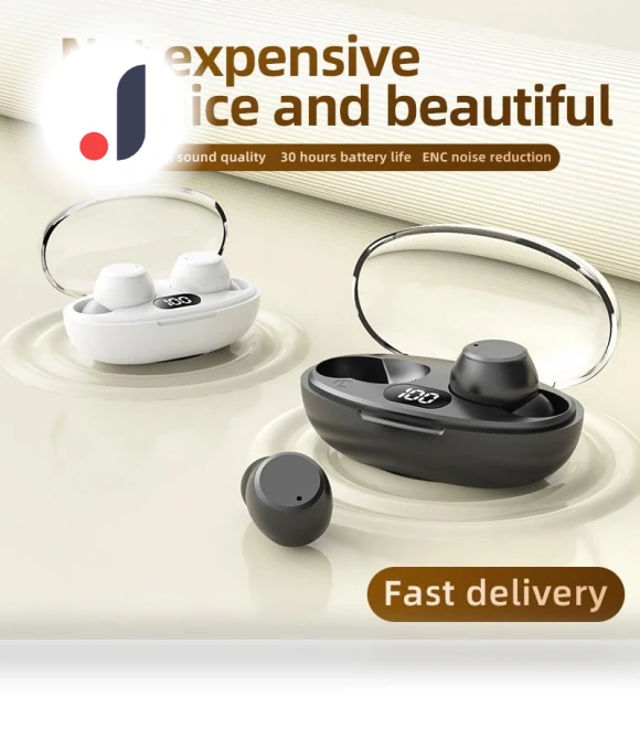 Bluetooth Earbuds with Touch Control — In-Ear Headphones, Junmaocun