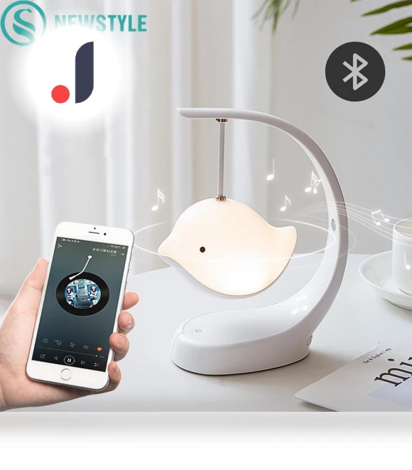 Bluetooth Speaker Smart Night Light — Portable Audio, Better&Healthy Life