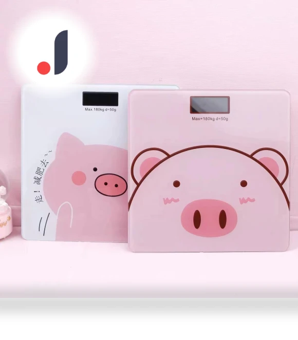 Cartoon Bluetooth Body Fat Scale — Body Composition Analysis, Essager Electronic