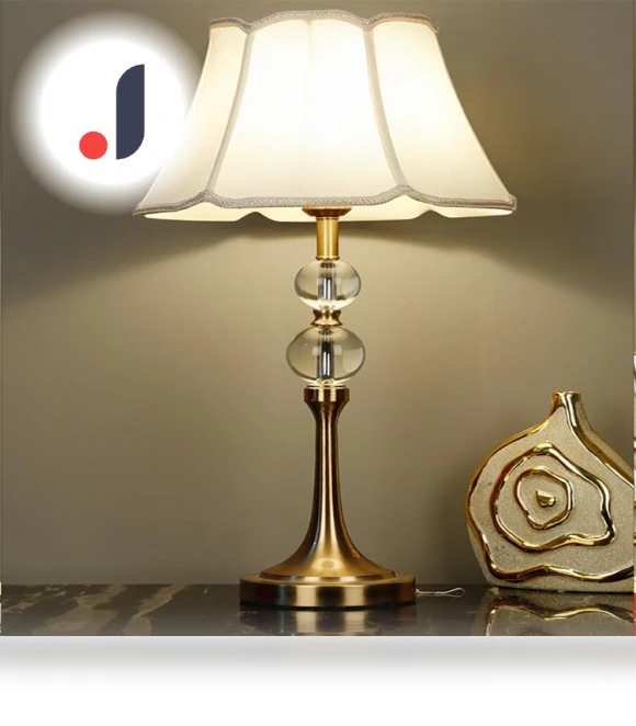 Ceramic Touch Bedside Table Lamp — Bedside & Table, Factory Discount Outlet