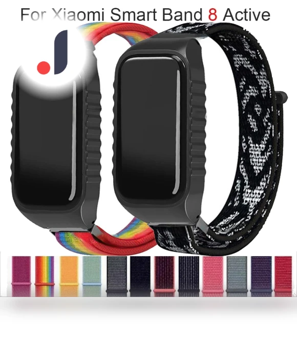 Classic Strap for Xiaomi Smart Band 8 Active — Fitness Bands, wekeep