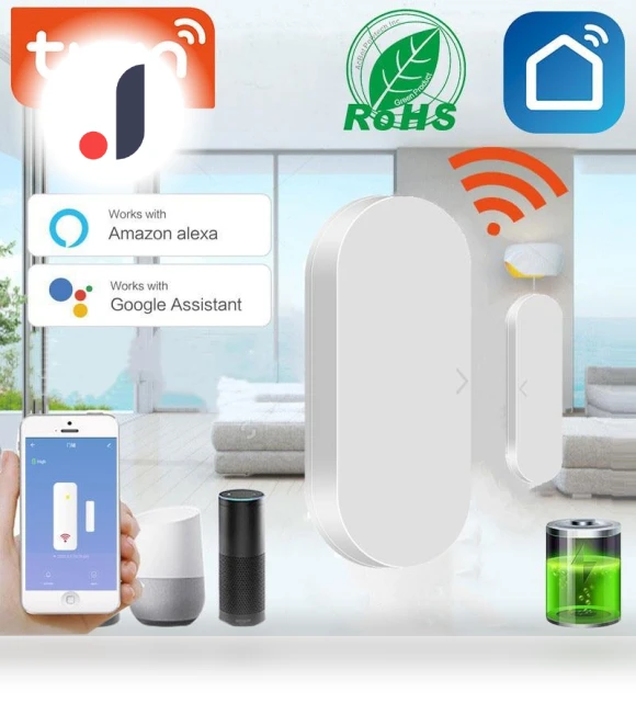 Doorbell with Window Sensor — Smart Home Security, Minco Home