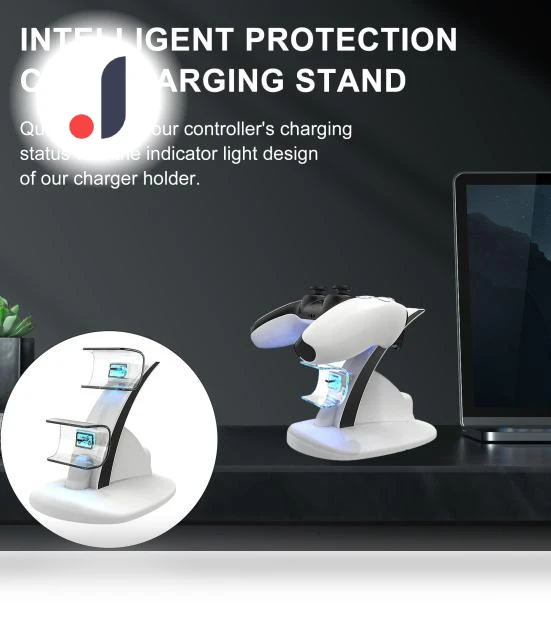 Dual Controller Charging Station with LED Indicator — Accessories, yixiubaoo