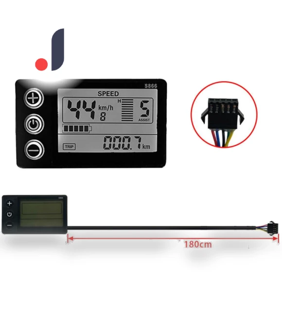 Electric Bike Smart Meter LCD Display — Ammeters, NailArt