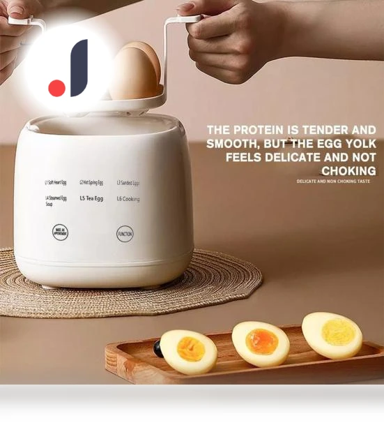 Electric Egg Cooker with Touch Screen — Egg Cookers, Kitchen artifact