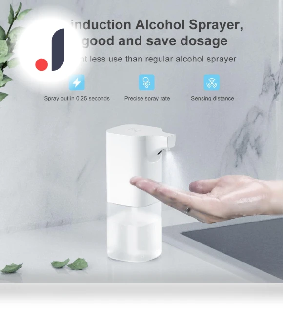 Fully Automatic Induction Alcohol Spray — Care Dispensers, Home Sales Outlet