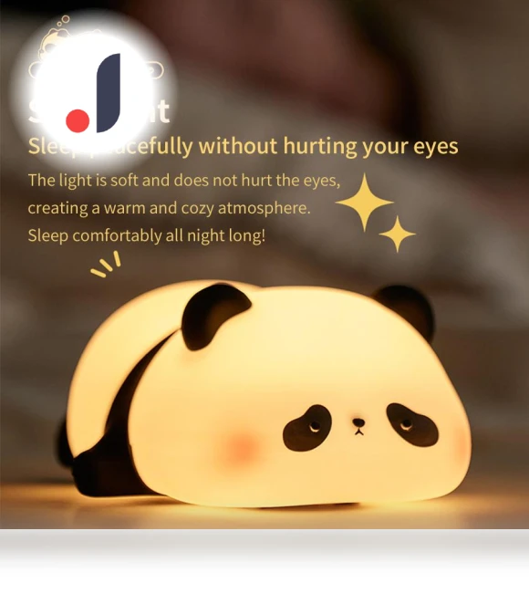 LED Kids Night Light Panda — Night Lights, Binchi Lighting Appliances