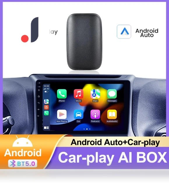 Mini Ai BOX CarPlay Android Auto Adapter — Car Accessories & Gadgets, JOHO