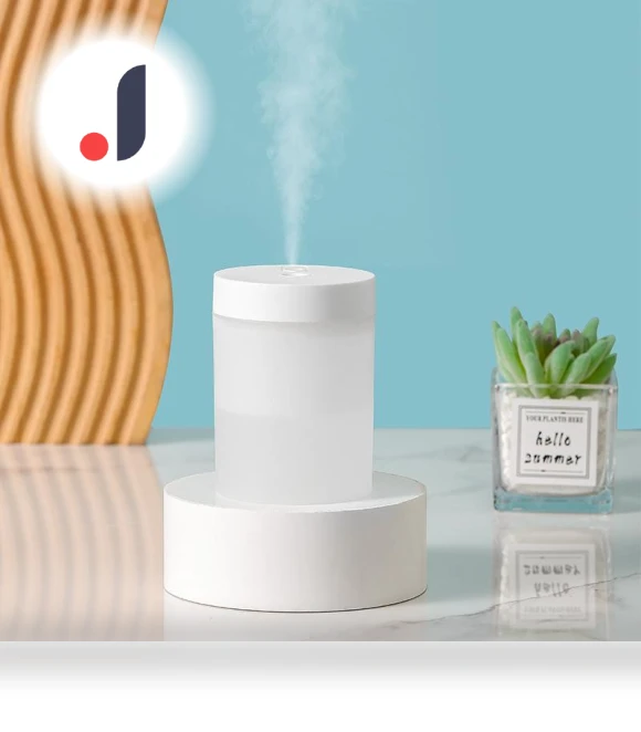 Mini USB Humidifier with Colorful LED Night Light — Air Moisturizers, Essager Electronic