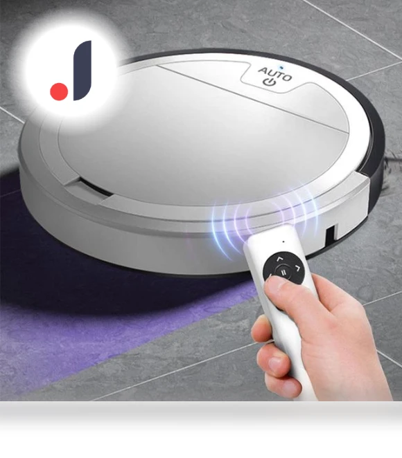 Rechargeable Robot Vacuum Cleaner — Smart Cleaning Robots, Factory Discount Outlet