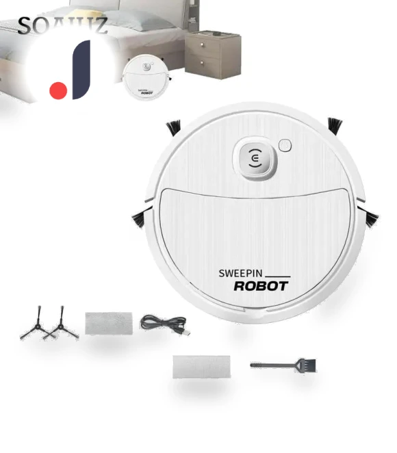Robot Vacuum Cleaner '3-in-1' — Smart Cleaning Robots, Factory Discount Outlet