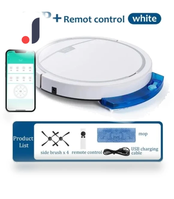 Robot Vacuum for Dry and Wet Cleaning — Smart Cleaning Robots, Factory Discount Outlet