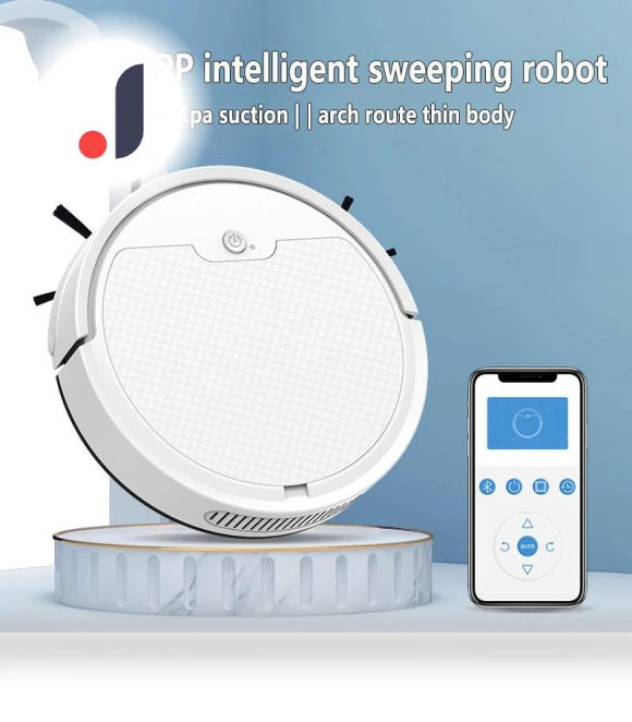 Robot Vacuum with Smart App & Remote Control — Smart Cleaning Robots, Essager Electronic