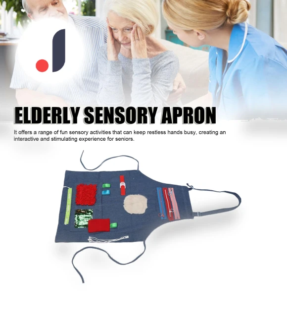 Sensory Play Apron for Elderly with Dementia — Aprons & Smocks, RC-Z