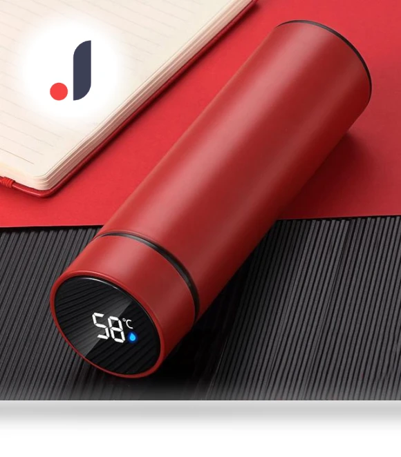 Smart Digital Water Bottle — Travel Drinkware, SUGAW
