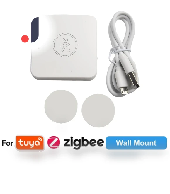 Smart Human Presence Detector — Smart Home Security, White Dream