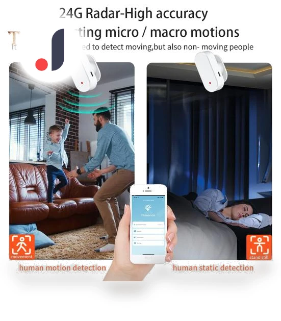 Smart Human Presence Sensor — Smart Home Security, Comfort Homeware