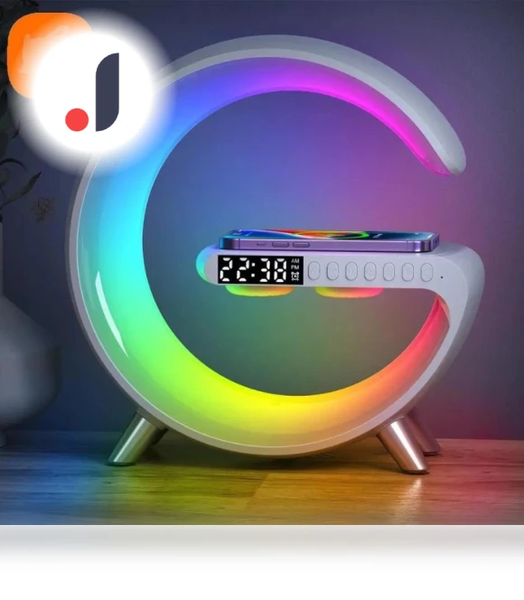 Smart Light Wireless Bluetooth Speaker Alarm Clock — Portable Audio Solutions, Xiaomimijia