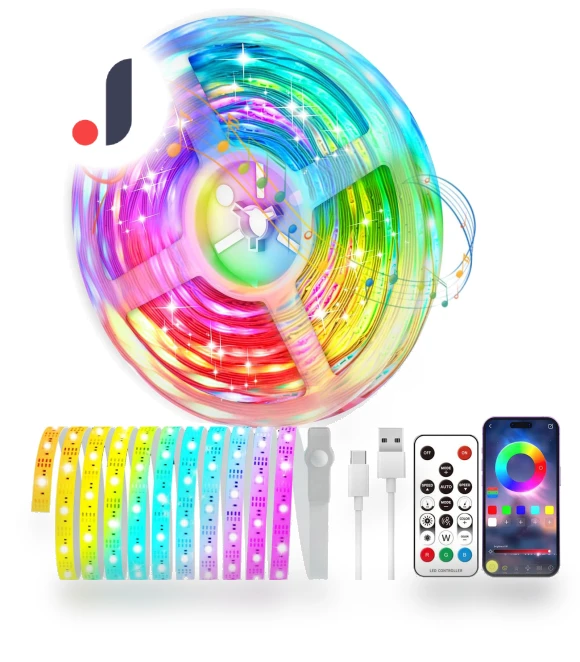 Smart Motion Sensor RGB LED Strip — LED Strips, Gift World