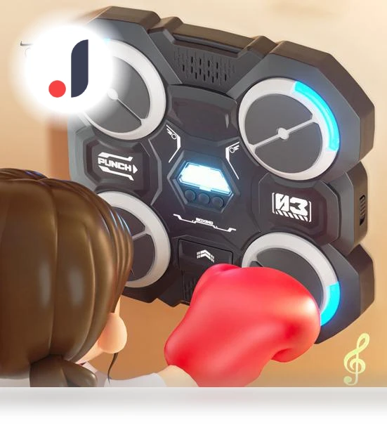 Smart Musical Boxing Target — Boxing Training Gear, Safety toy