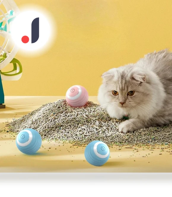 Smart Pet Toy Ball — Interactive Animal Companions, Voyage-Great home