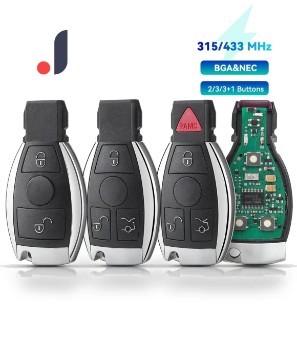 Smart Remote Car Key Fob Cover — Keyless Entry, Panda Tech