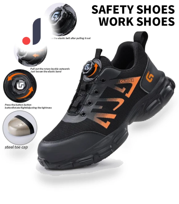 Smart Safety Shoes for Men — Men's, Avant-garde