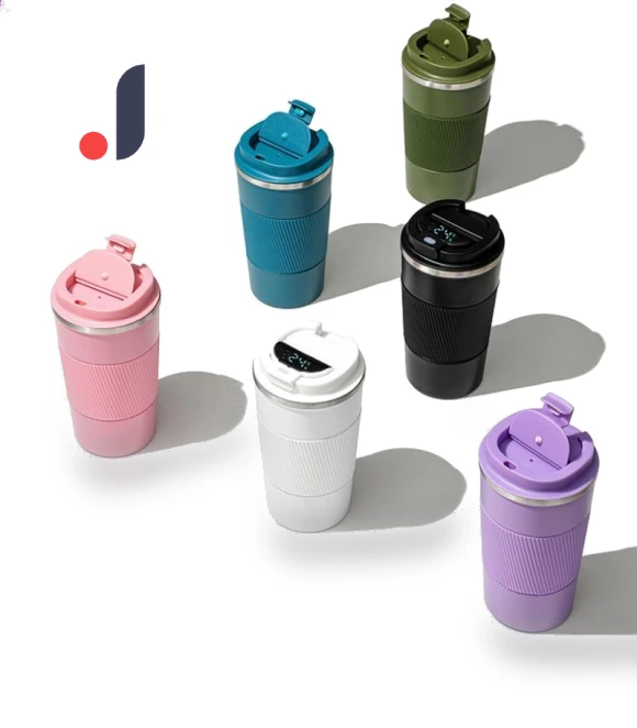 Smart Thermos with LED Temperature Display — Beverage Warmers, Cosy Homes