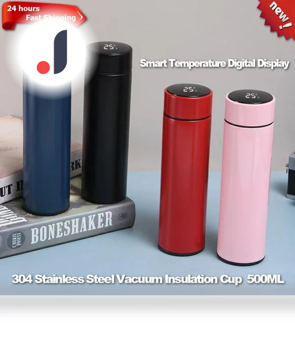 Smart Vacuum Thermos for Water — Travel Drinkware, Binchi Fitness