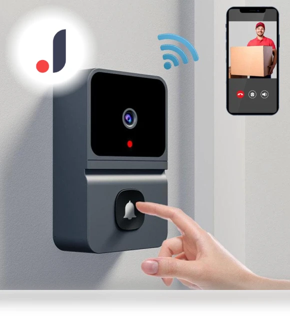 Smart Video Doorbell — Smart Home Security, Home Sales Outlet