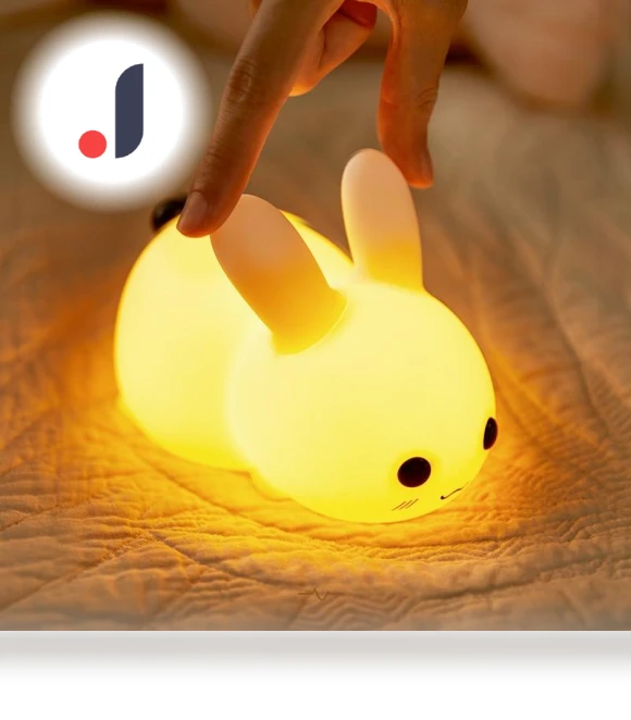 Touch Night Lights with Rabbit — Night Lights, Factory Discount Outlet