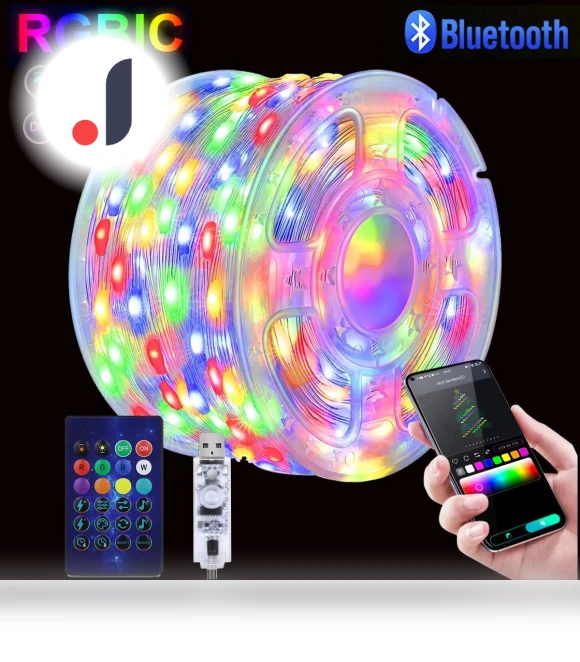 USB RGBIC RGB Neon LED Strip Light — LED Strips, AIMINGTE Light Accessories