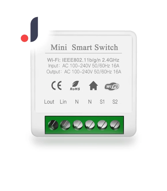 16A Wi-Fi Smart Switch — Dimmer Switches, Factory Discount Outlet