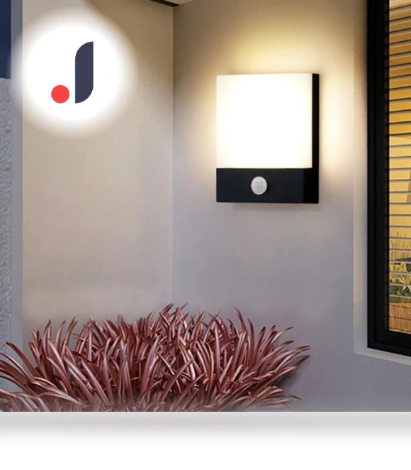 18W Motion Sensor LED Wall Light — Outdoor Security & Flood Lighting, Binchi Lighting Appliances