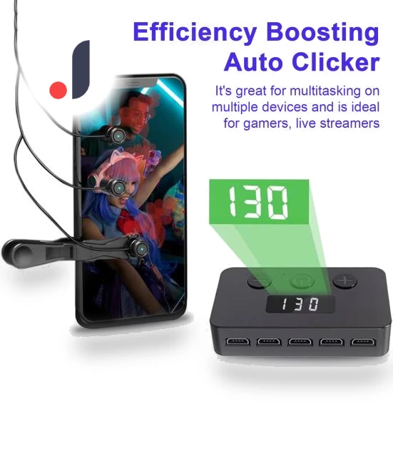 Automatic Clicker for Mobile Phone Connection — Accessory Kits, guannuotong