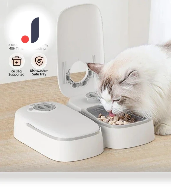 Automatic Pet Feeder for 2 Meals — Feeders, Lucy Auto parts stuff