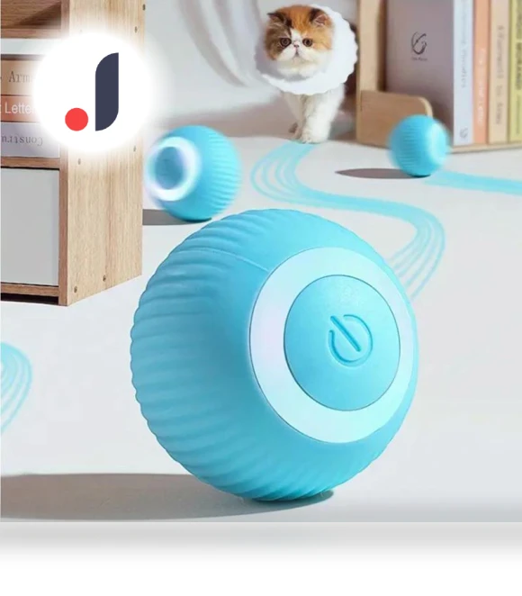Automatic Rolling Ball — Cat Playthings, tie
